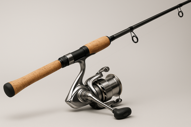 fishing rod and reel